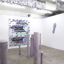 Installation View, Cue Collision